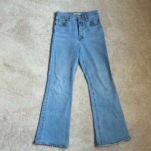 Levi’s ribcage bootcut jeans